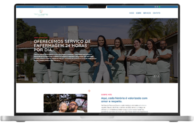 Projeto de site Casa de Repouso